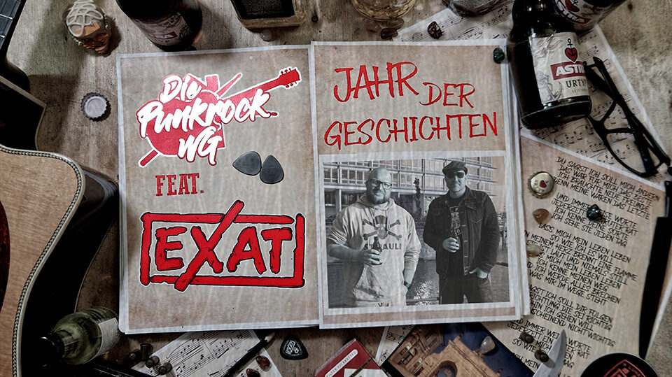 Die Punkrock WG feat. EXAT Video-Premiere zur Single „Jahr der Geschichten“!