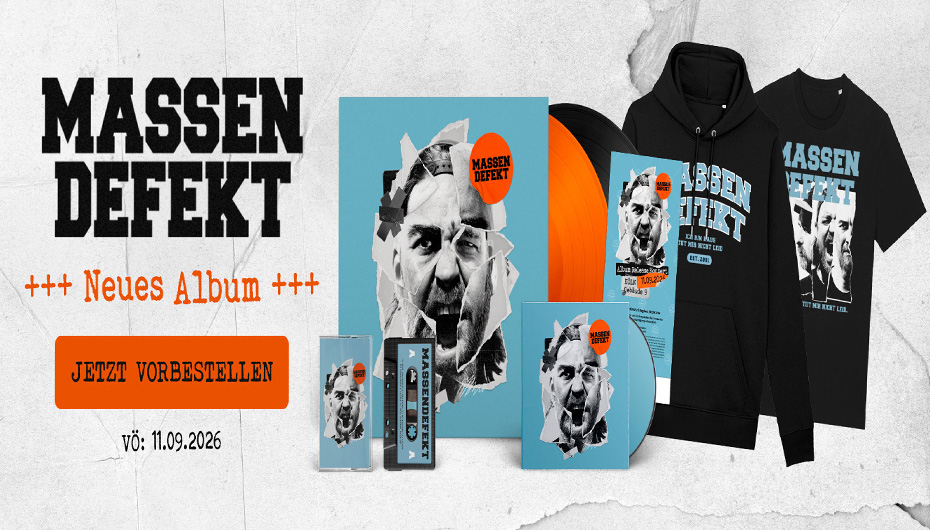 Massendefekt starten mit „Brandung“ in ihr Jubiläumsjahr!