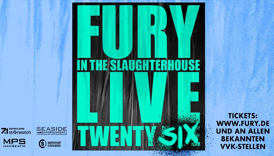 Nach ausverkaufter Tour: Fury In The Slaughterhouse legen 2026 nach!