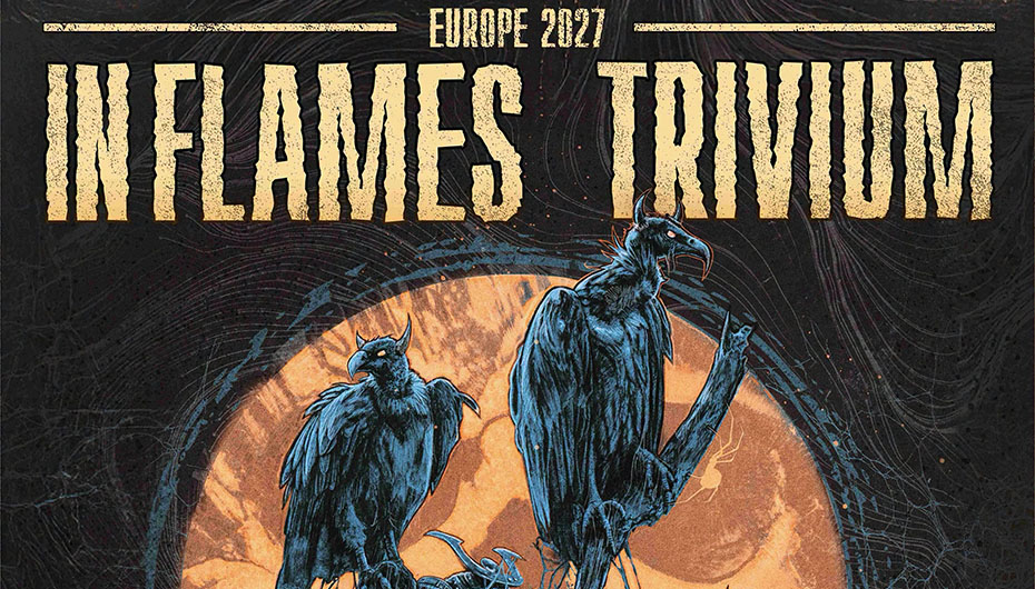 In Flames und Trivium kündigen Co-Headline-Tour für April 2027 an!