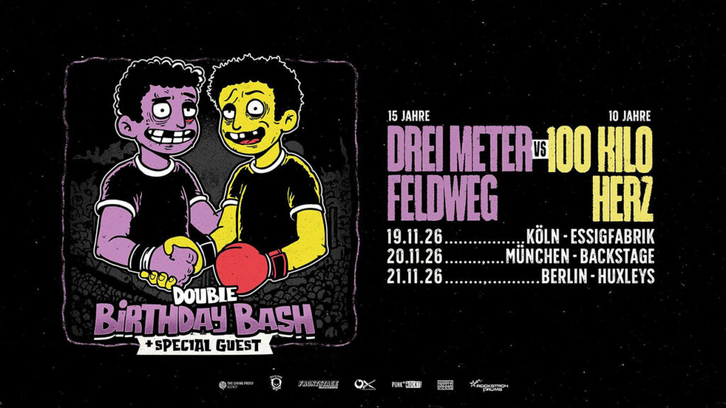 Drei Meter Feldweg und 100 Kilo Herz feiern den „Double Birthday Bash“!