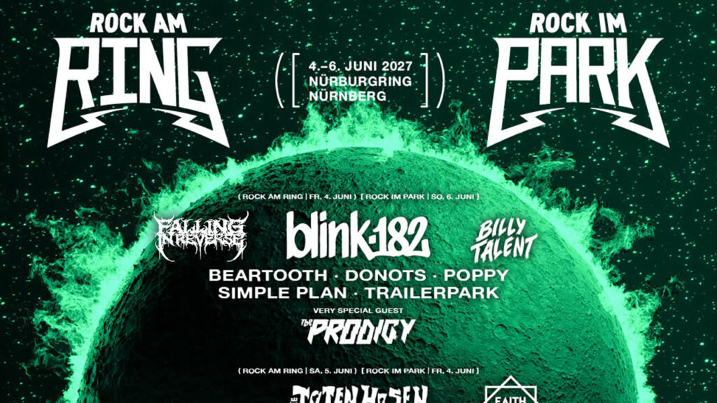 Riprar – Rock im Park & Rock am Ring 2027: Die erste große Bandwelle ist da!