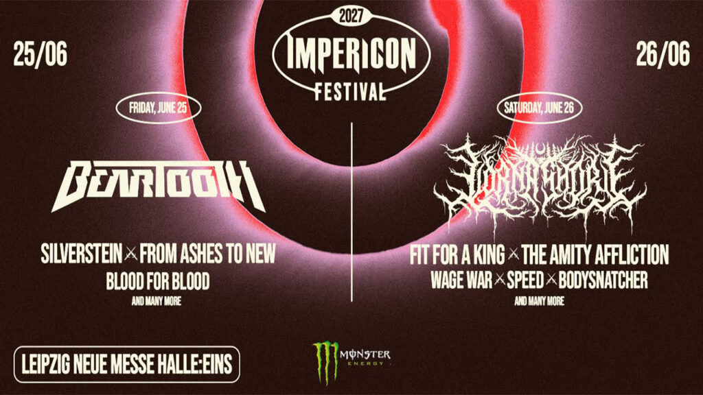 Impericon Festival 2027: Beartooth komplettieren das Headliner-Duo!